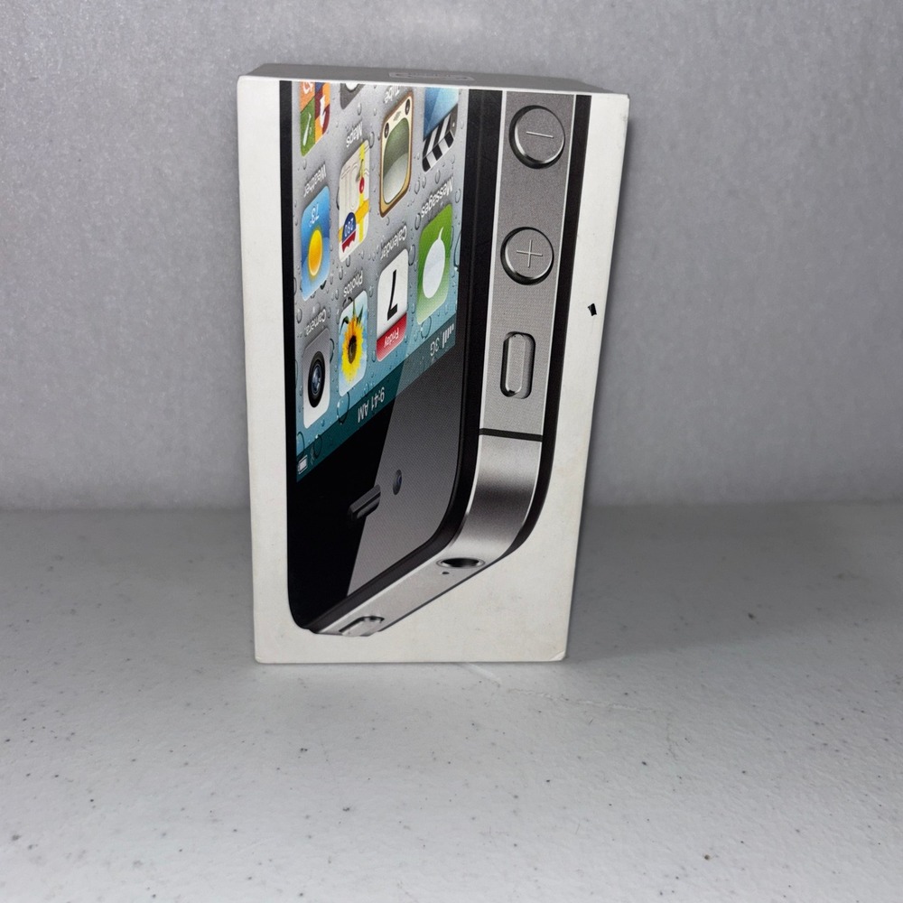 Iphone 4S black 16gb MD236LL/A‎ BOX ONLY